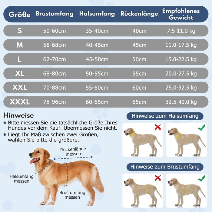 Водонепроникний дощовик для собак з світловідбиваючими смугами та отвором для повідка - дихаюча куртка для собак всіх розмірів, вітронепроникний та регульований (Сірий, L)
