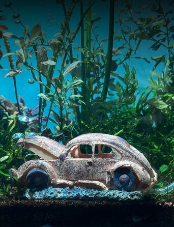 Декорації для акваріума Boxtech: штучні камені та рослини з полірезину