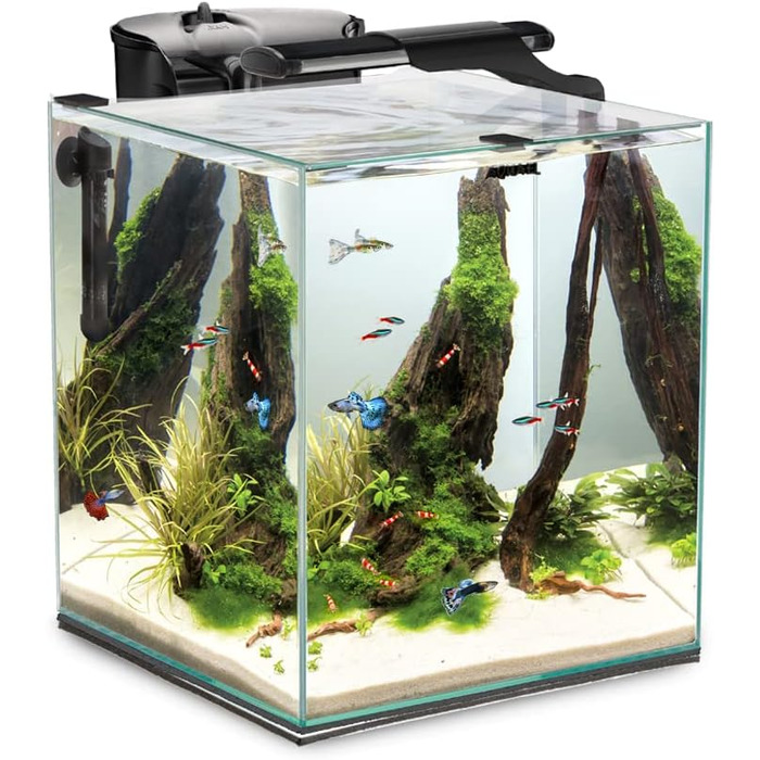 Акваріумний набір Aquael Fish&Shrimp Set Duo D&N 35, чорний, для риб та креветок