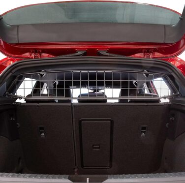Сітка-перегородка для собак Travall для SEAT Leon (2020-): автомобільна сітка для собак, захист багажника, міцне сталеве плетіння