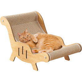 Крісло-лежак для котів з сизалю
