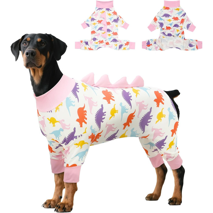 Піжама для собак UNIPUP U-COSP04M, цільнотканий комбінезон для великих собак, м'який, еластичний, після операцій, для відновлення