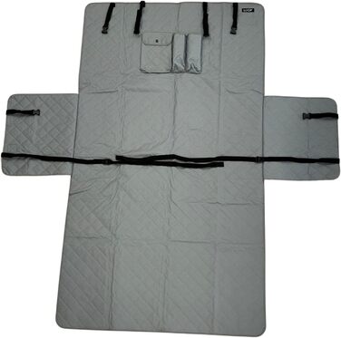 Захист для автосидіння Loop Hundematte: водонепроникний килимок для собак з кишенями, антислизький, миючий | LOOP-DMK5000