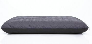 М'яке ліжко для собак Eite: зручна лежанка для тварин 54x37 см, сірий колір, матеріал Codura
