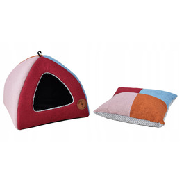 Затишний будинок для собак та котів, м'яке ліжечко-сховище, 50 см