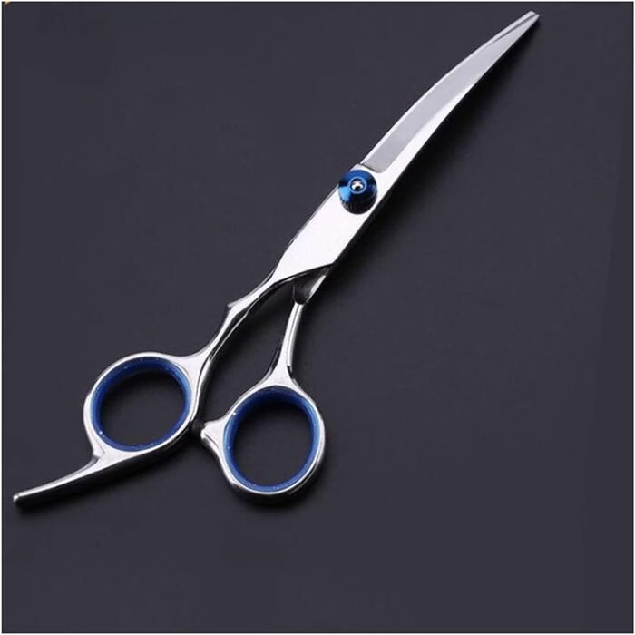 Набір професійних ножиць для грумінгу собак та котів, вигнуті ножиці для фінальної обробки