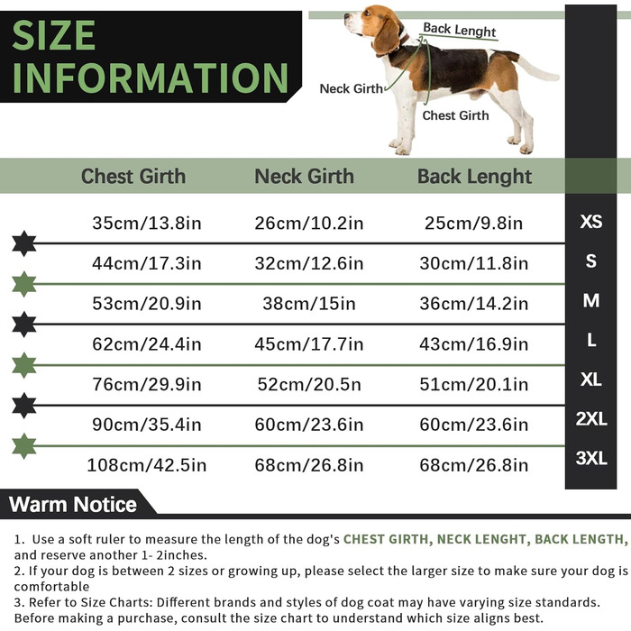 Водонепроникний зимовий одяг для собак, теплий куртка для собак з отвором для шлейки, для малих, середніх та великих собак, військовий камуфляж, з світловідбиваючими смугами, блискавка, XL