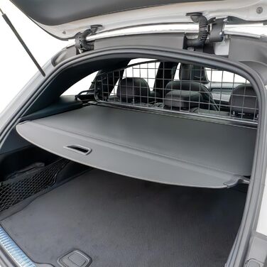 Сітка для собак Travall, сумісна з Mercedes GLC (2022-), захист багажника, сталева бар'єра для тварин