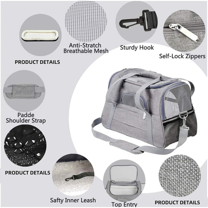 Шкіряний рюкзак-переноска для котів та собак SHINEOFI: дихаючий, з регульованим ременем, для подорожей та активного відпочинку