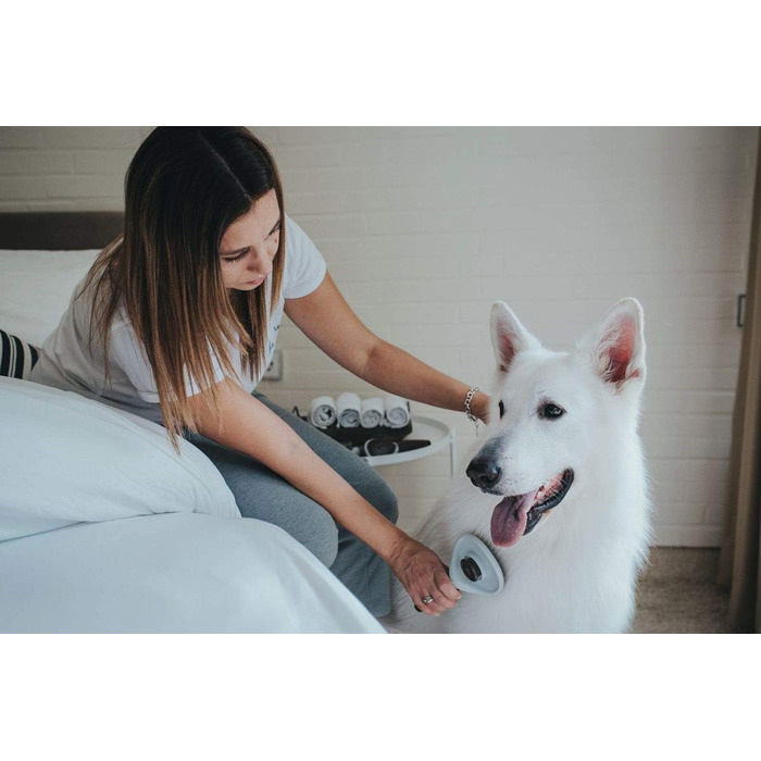 HUNTER SPA щітка для грумінгу собак, самоочисна, 19.0 x 10.5 см