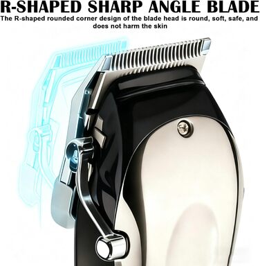 Бездротова машинка для стрижки шерсті коней Leise, 20W, 1500mAh, для густого волосся, стрижка собак та коней, 180x45 мм