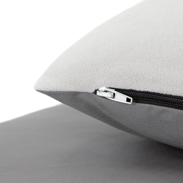 М'яке ліжко для собак великих порід Doctor Bark GreenLabel, зелений колір, знімний чохол L, світло-сірий