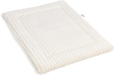 Wallace & Jones Лежанка для собак маленьких порід, 60 x 45 см, Cardi, лежанка для собак, лежанка з м'якого корду, бежева