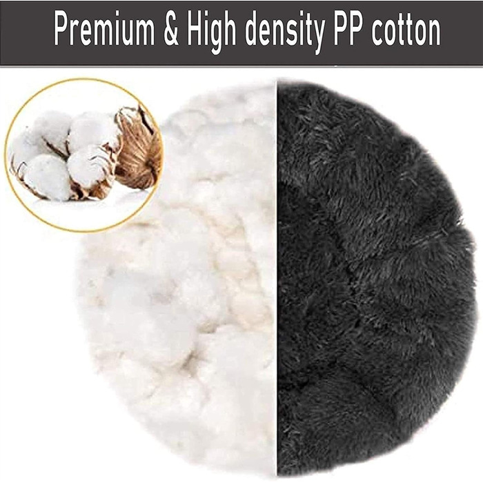 Крісло-ліжко для собак середніх та великих порід, бавовна, ортопедичне, з підігрівом, сіре, 120 см