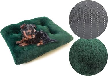 Килимок для собак середніх порід 70x55x7 см, водонепроникний, з антиковзаючою основою. Підходить для собак, котів, кроликів. Килимок для собак Rabbit (70x55x7 см, зелений)