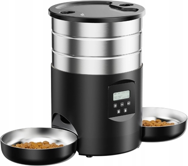 Автоматичний годувальник для котів та собак Grookpet PRO, 5 л