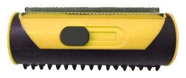 Набір для догляду за шерстю тварин 3-в-1: щітка, гребінець, тример для собак та котів (жовтий)