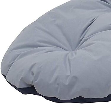 Матрац для собак Rosewood Tough & Mucky 95, водовідштовхувальний, розмір L, 81 см, чорний/сірий