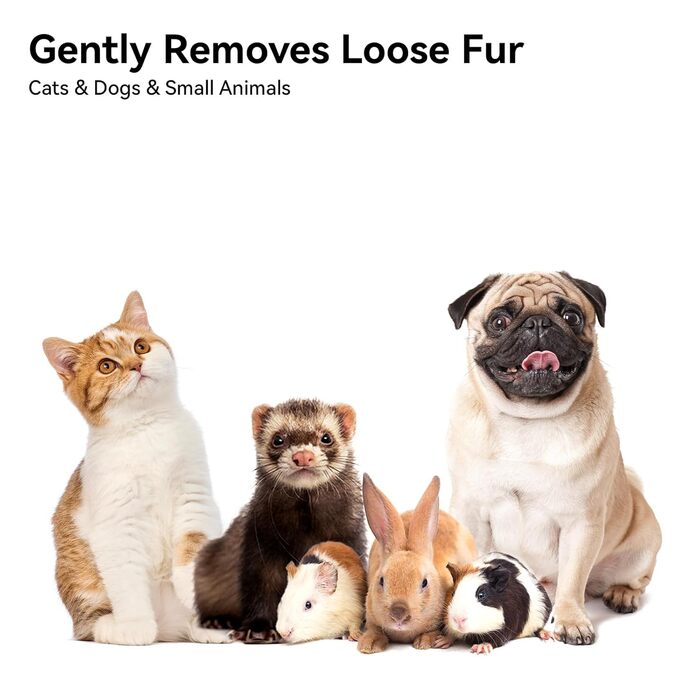 Щітка для котів Kurzhaar, для короткошерстих котів, видаляє підшерсток та ковтунці, самоочисна, зелена