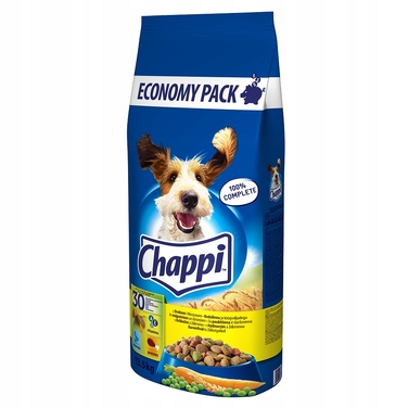 Сухий корм для собак Chappi з птицею та овочами, 13,5 кг