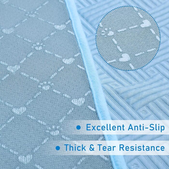 Килимок для собак Dicke, неслизький, для авто, внутрішнє та зовнішнє використання, 61 x 45,7 см