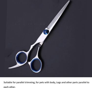 Набір професійних ножиць для грумінгу собак та котів, вигнуті ножиці для фінальної обробки