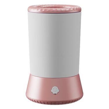 Автоматичний мийник лап для собак та котів USB, білий/рожевий