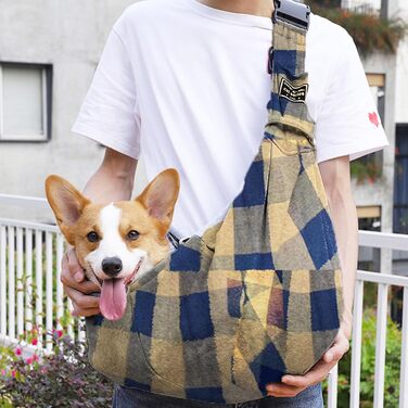 Сумка-переноска для собак та котів, регульована, сітка, для маленьких тварин до 4,5 кг, хакі