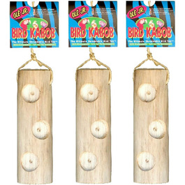 Іграшка для птахів BIRD KABOB Wesco Ole Junior, 17,8×5,1 см, 3 шт.