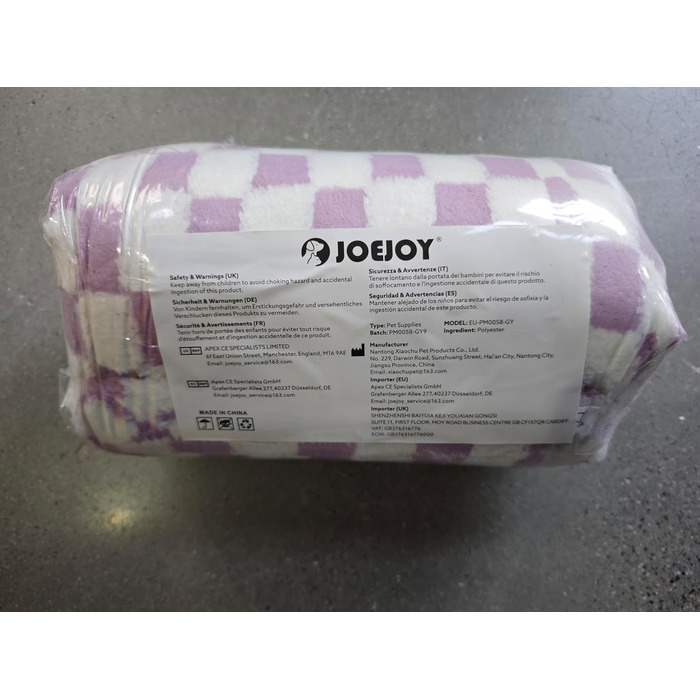 JOEJOY XXL ортопедичне ліжко для собак і котів, знімний чохол, водонепроникне, з пам’яттю форми, пране, глибокий червоний