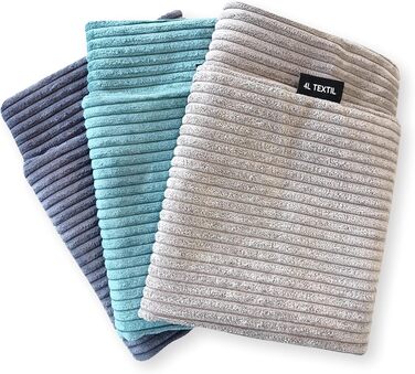 Лежак для собак 4L Textil ZOE, великий, знімний чохол, 120x100 см, смугастий, праний, матрац для великих собак