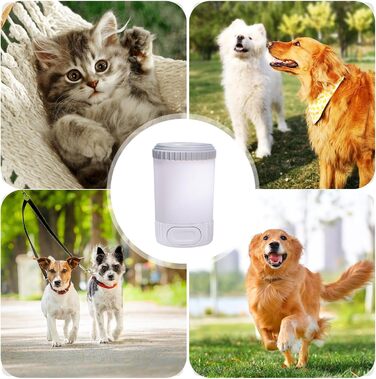 Миска для миття лап собак, очищувач лап | Миска для миття лап собак - очищувач для брудних лап домашніх тварин, силіконовий пристрій для догляду за лапами собак маленьких, середніх та великих порід