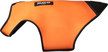 Одяг для собак Julius-K9 IDC Neopren, XL, чорний та UV-оранжевий