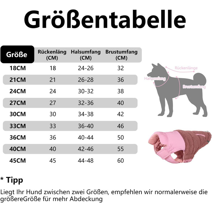 Зимовий теплий жилет для собак, фліс, зручний, регульований, водо- та вітронепроникний, з шлейкою, для маленьких/середніх собак (Рожевий, XL(Обхват грудей 42см))