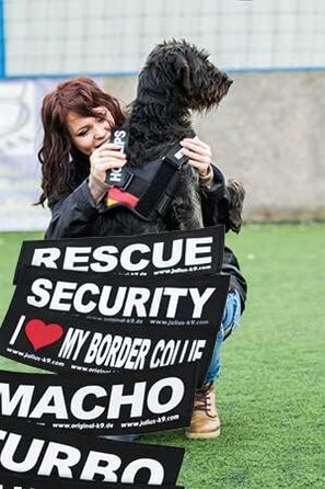 Шлейка Julius K-9 IDC Powergeschirre з індивідуальним написом, для собак маленької, середньої та великої породи, 16IDC+CUSTOMP-ANT (Червона)