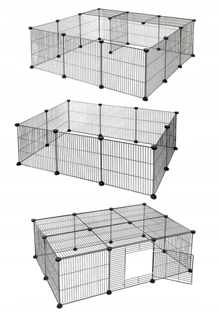 Клітка для хоршока, цукербідки, білки Nobo Kids 44 x 37 x 7,5 см