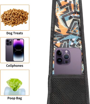 Сумка-переноска для собак 6 кг, портативна, регульована, сітчаста, для прогулянок та подорожей, оранжева