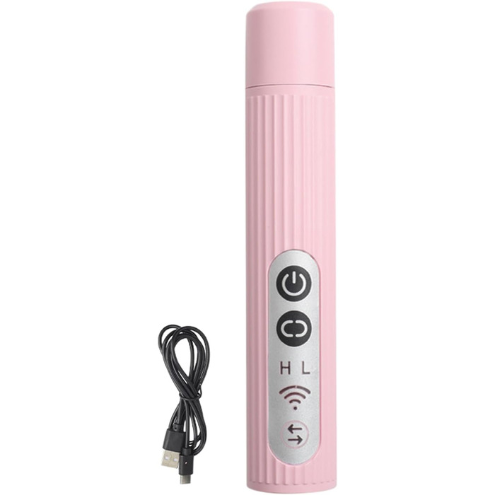 Шліфувальник для собачих кігтів | 3-ступеневий акумуляторний портативний LED | Шліфувальник кігтів для собак - для дорослих, сім'ї, друзів (рожевий)