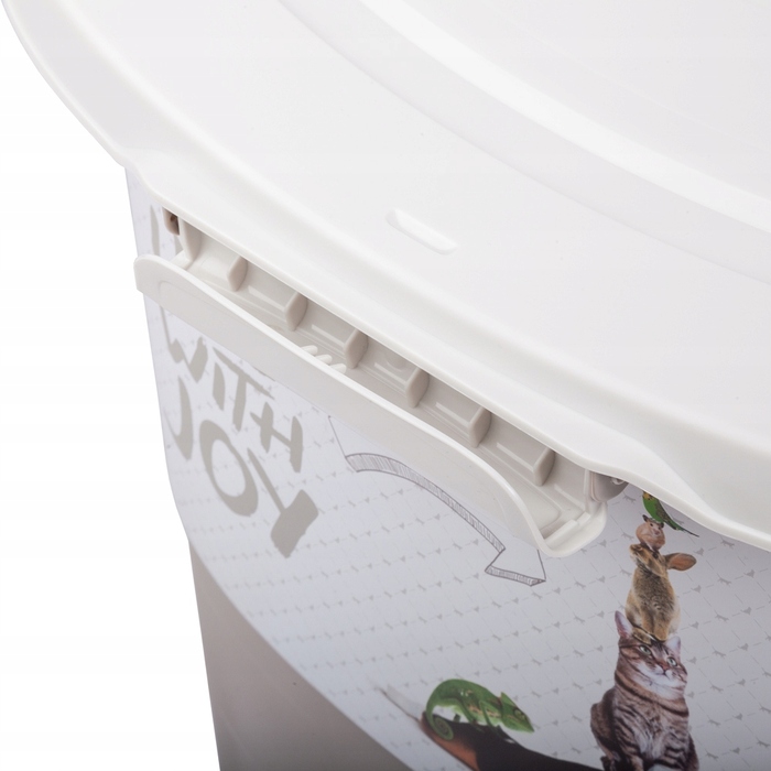 Контейнер для корму на колесах з лопаткою, 38 л, Rotho Archie