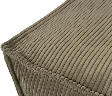 М'який лежак для собак Knuffelwuff Lesedi з корду, 135x90 см, знімний чохол, можна прати, для великих, середніх та маленьких собак (100x70 см, хакі)