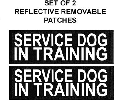 Шлейка для собаки Doggie Stylz, сервісна, тренувальна, з липучкою та ручкою, розмір XXS-XXL, червона, з 2 світловідбиваючими нашивками, 48,3-63,5 см