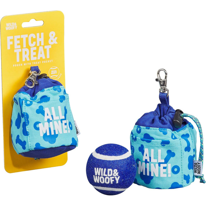 Сумка Wild & Woofy для апортіровки та ласощів з м'ячем