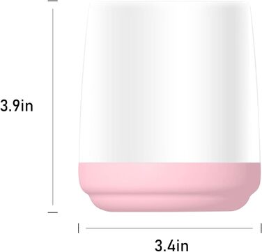 Очисник лап для собак та котів, силіконовий, рожевий (S)