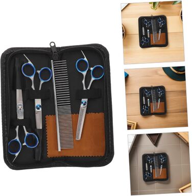 Професійні ножиці для собак Hohopeti: довговічні, з ергономічною ручкою, для грумінгу собак, котів та цуценят