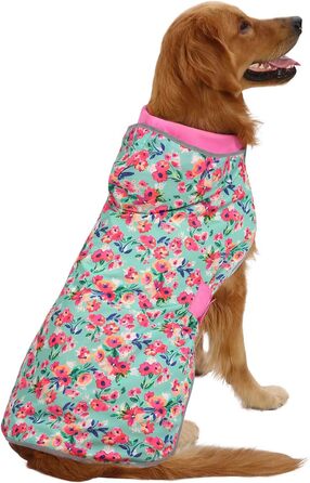 Водонепроникний дощовик для собак HDE з капюшоном, пончо, куртка для маленьких, середніх та великих собак, розмір Enten