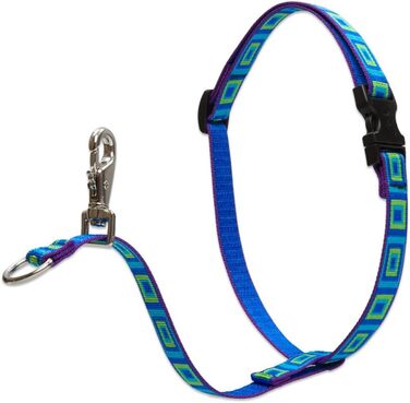 Шлея для собак LupinePet Originals 3/10,2 см, без натягу, регульована, для малих і середніх порід, обхват 40,6–66 см