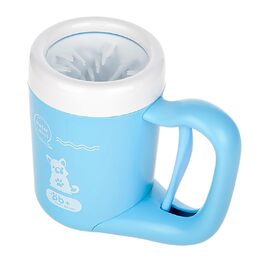 Автоматичний очищувач лап для собак та котів, мийка лап, силіконова щітка, портативний, 360 градусів, ABS-Silikagel