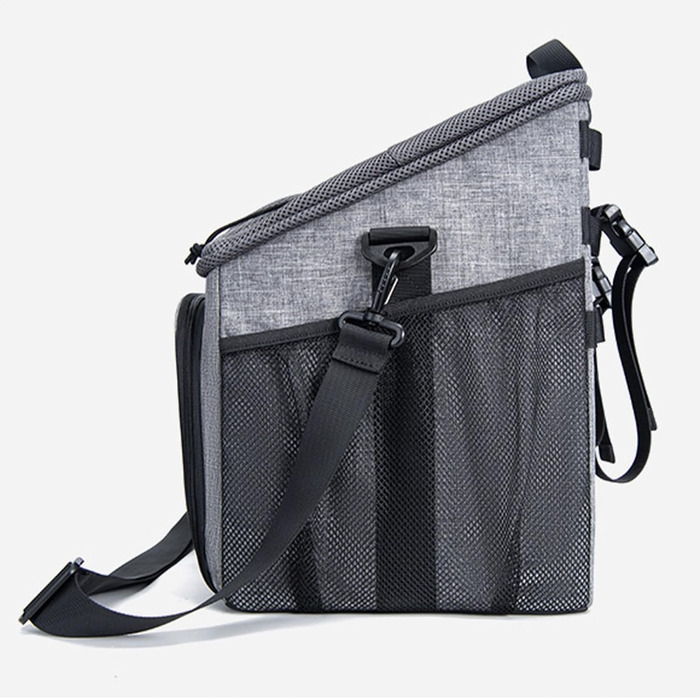 Корзина для тварин на велосипед | Велосипедна корзина для собак – легке кріплення, аксесуар, сумка-переноска, дихаюча для продуктів, походів у гори, заднього двору, кемпінгу