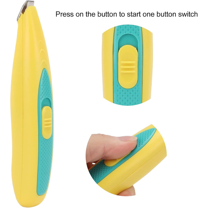 Бездротовий тример для собак та котів з щіткою, тихий, для догляду за домашніми тваринами