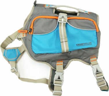 Рюкзак для тварин Cesar Millan Blue & Grey